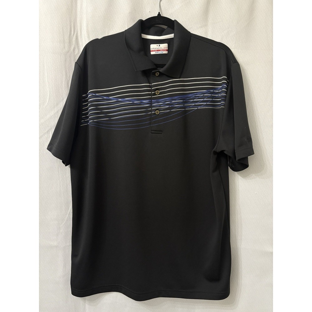 Grand Slam Polo Shirt polyester golf shirt Size large